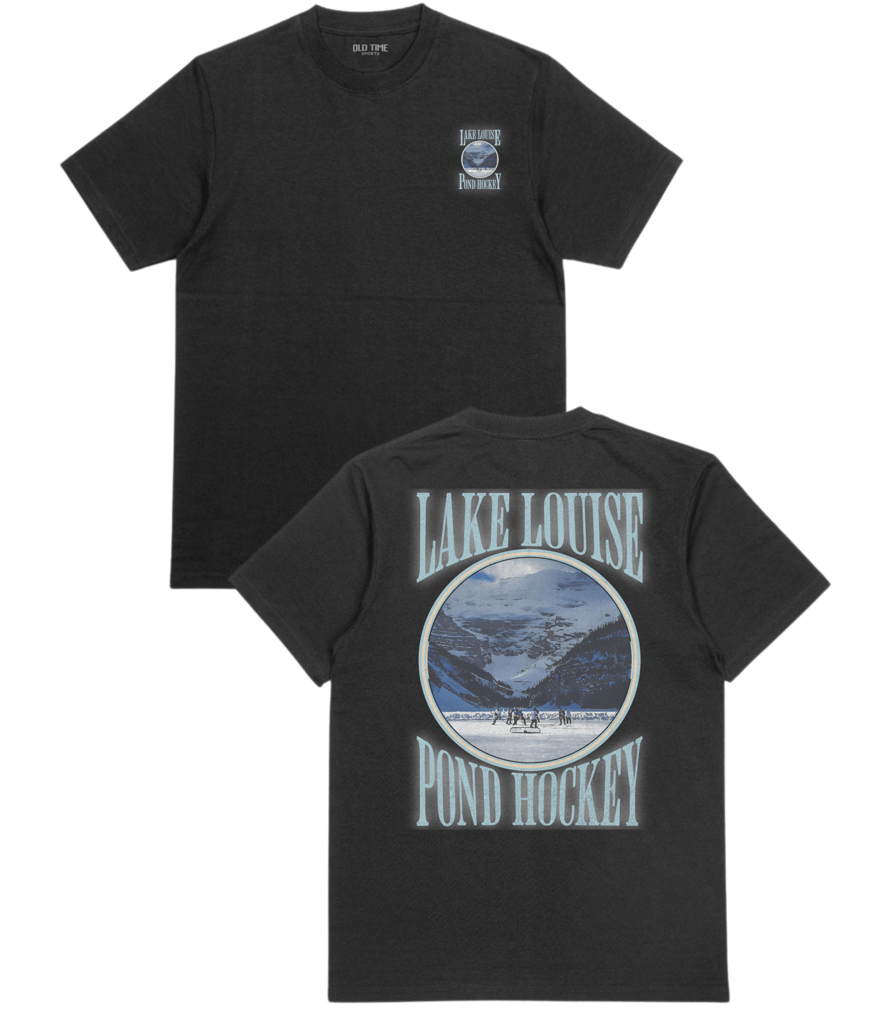 Lake Louise Pond Hockey T-Shirt - Old Time Sports