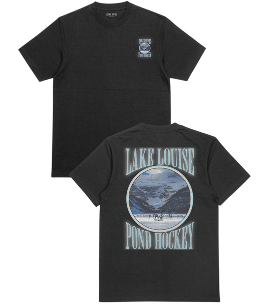 Lake Louise Pond Hockey T-Shirt - Old Time Sports