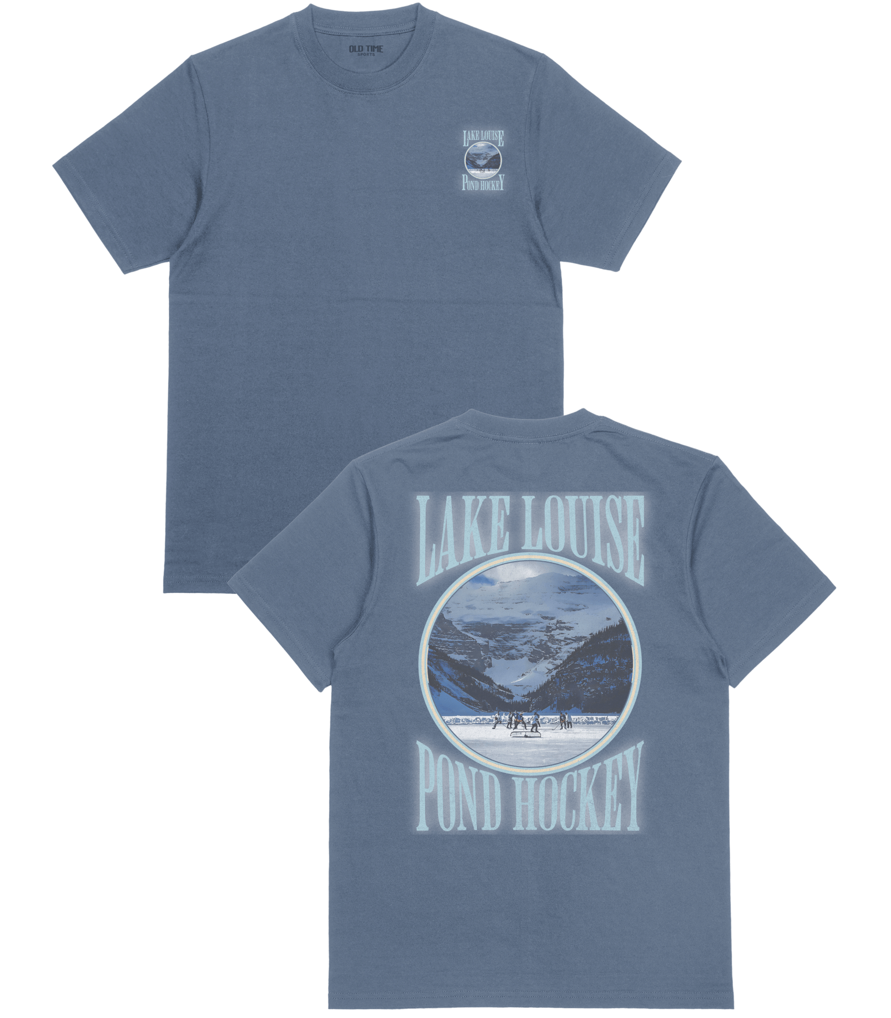 Lake Louise Pond Hockey T-Shirt - Old Time Sports