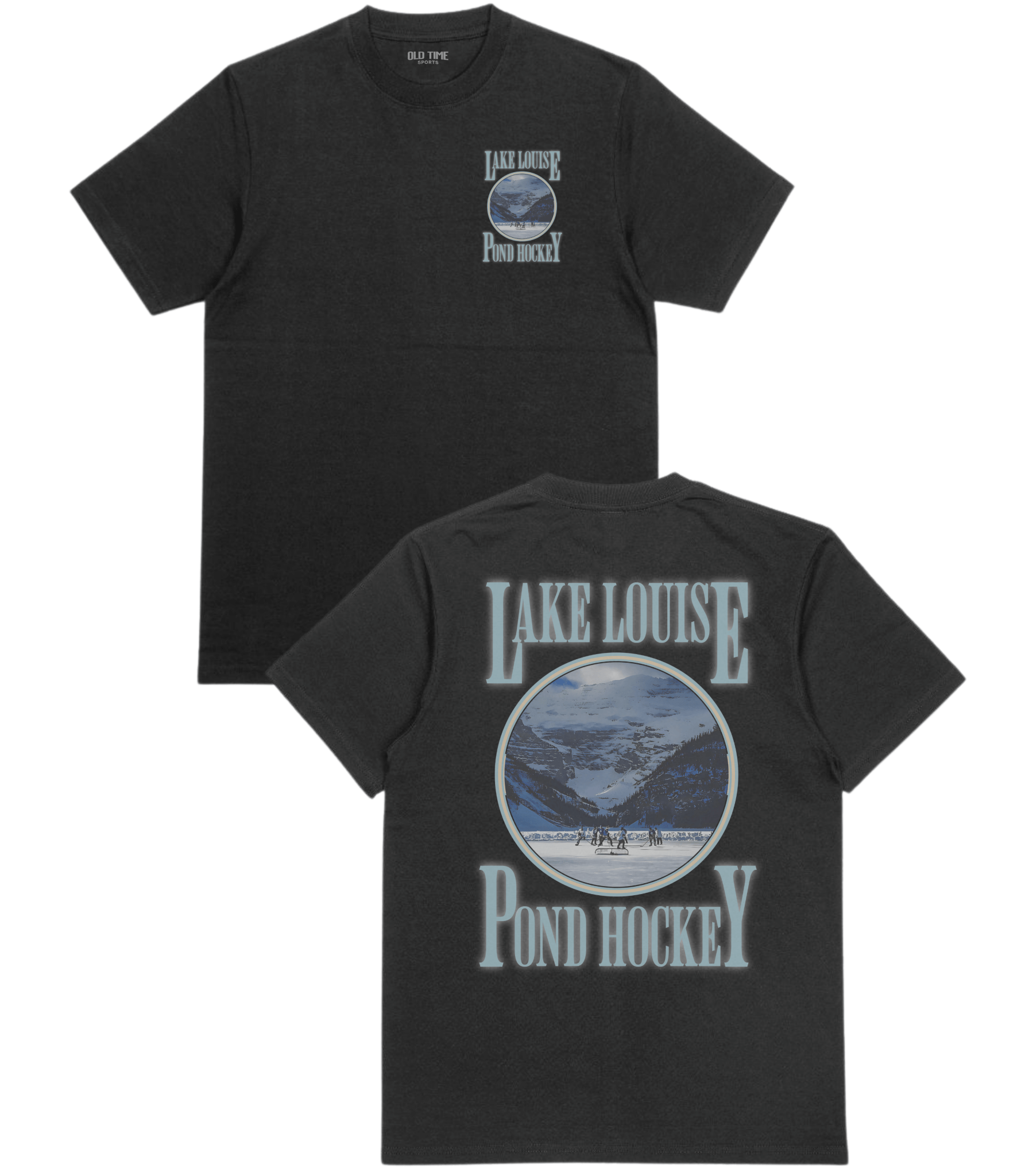 Lake Louise Pond Hockey T-Shirt - Old Time Sports