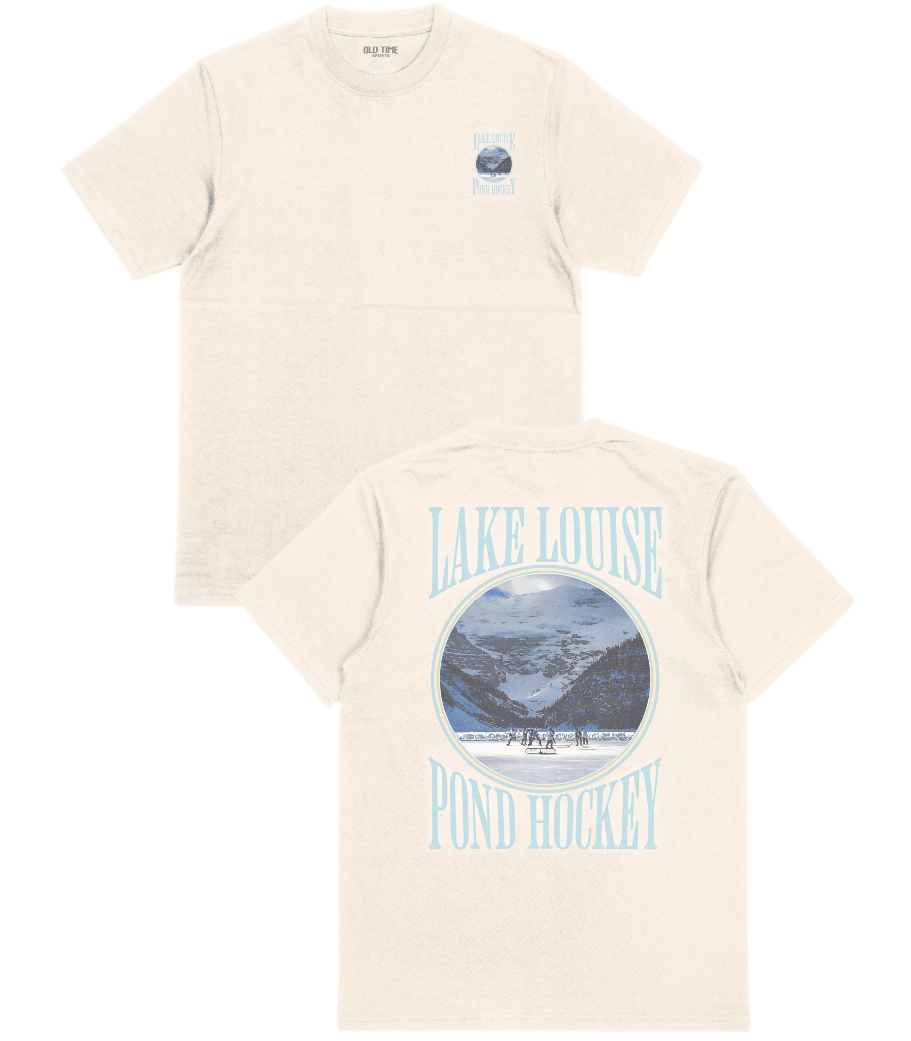 Lake Louise Pond Hockey T-Shirt - Old Time Sports