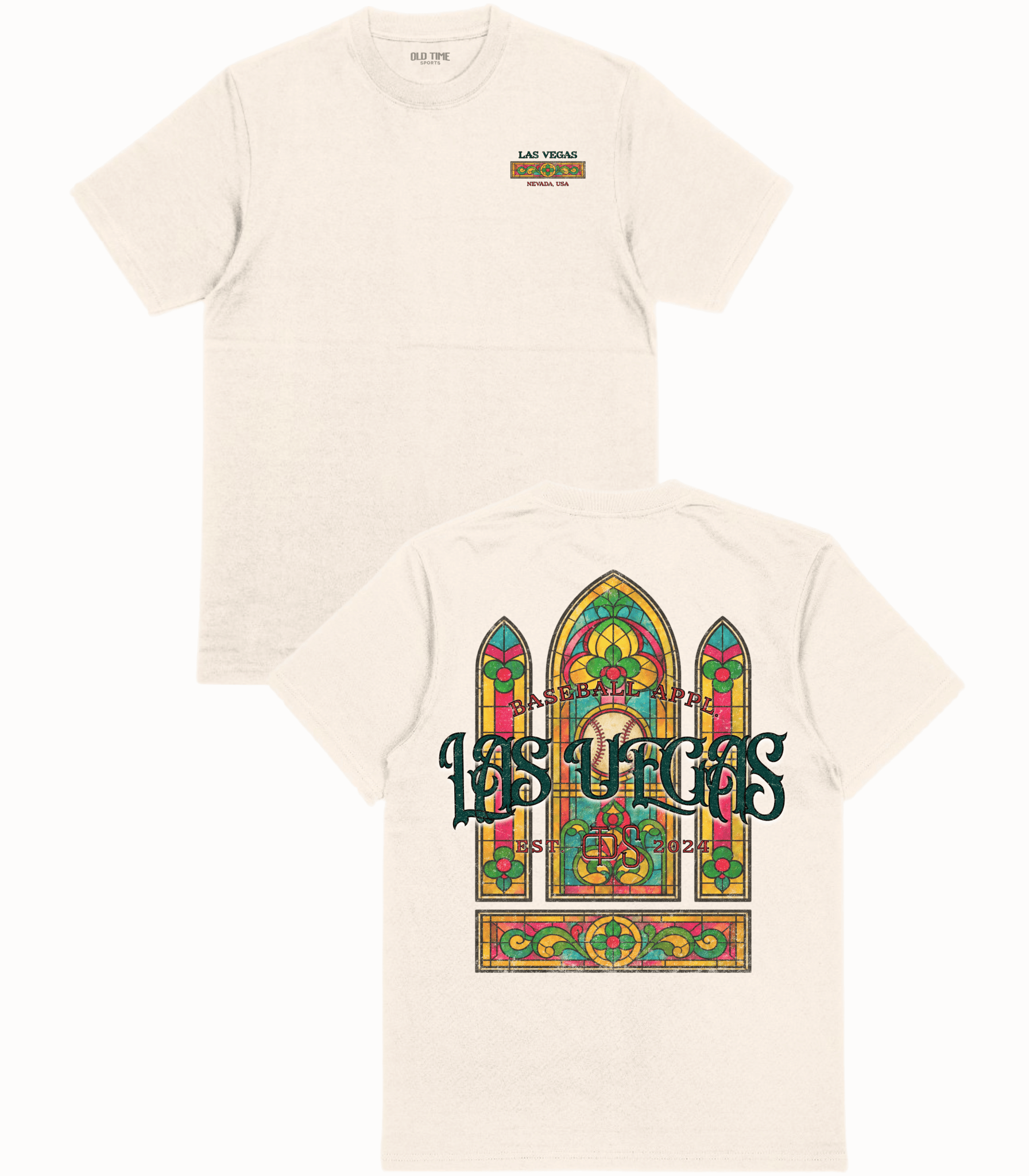 Las Vegas Cathedral T-Shirt - Old Time Sports
