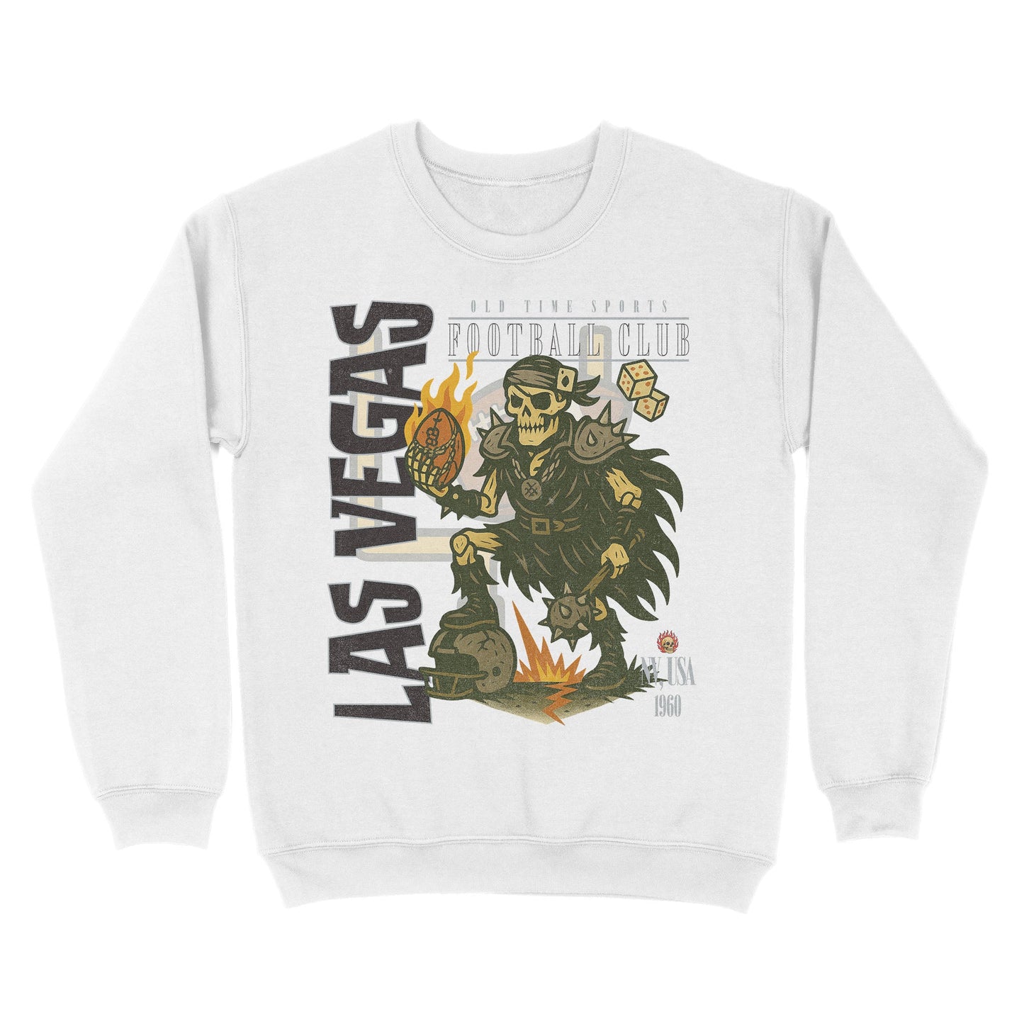 Las Vegas Football Basic Crewneck - Old Time Sports