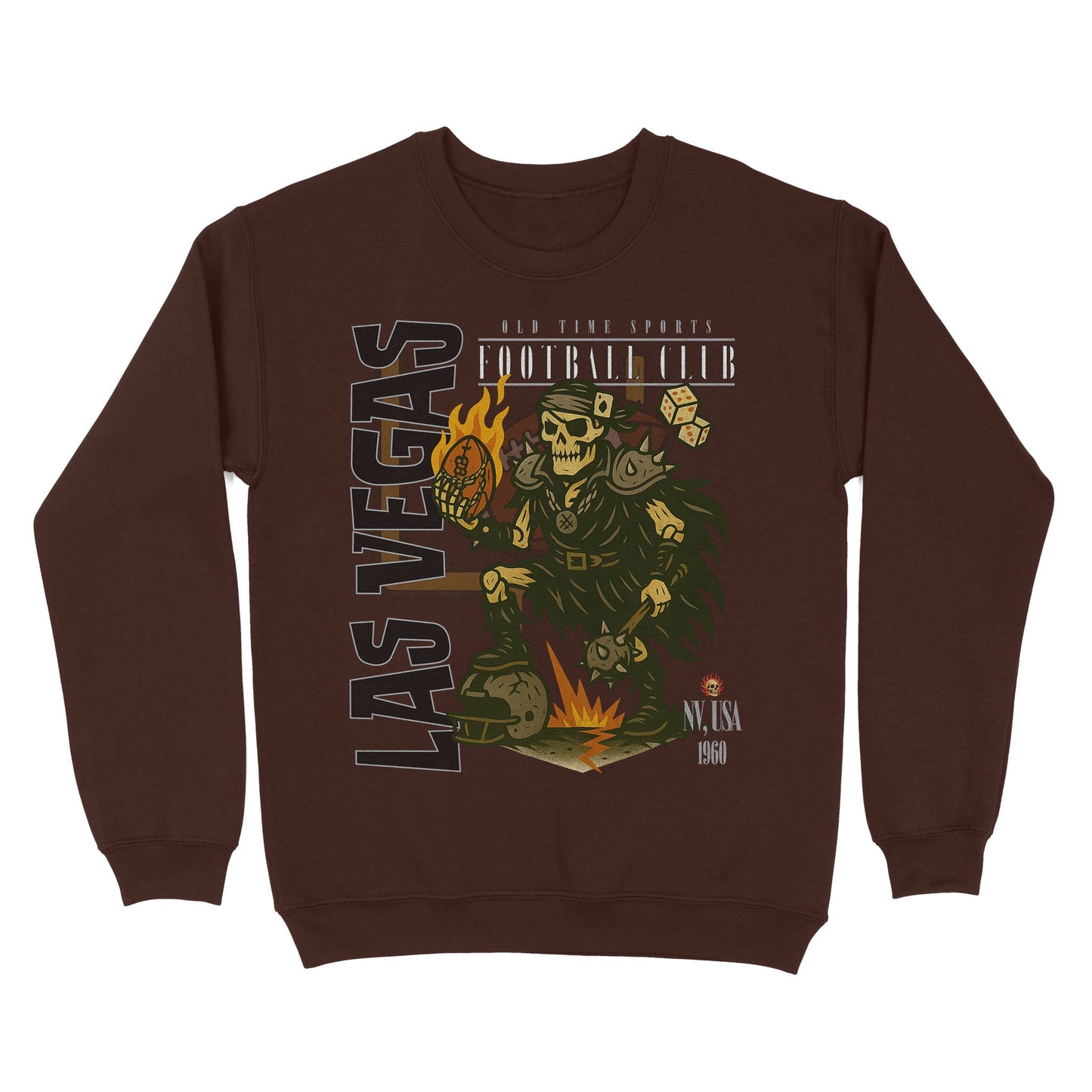 Las Vegas Football Basic Crewneck - Old Time Sports