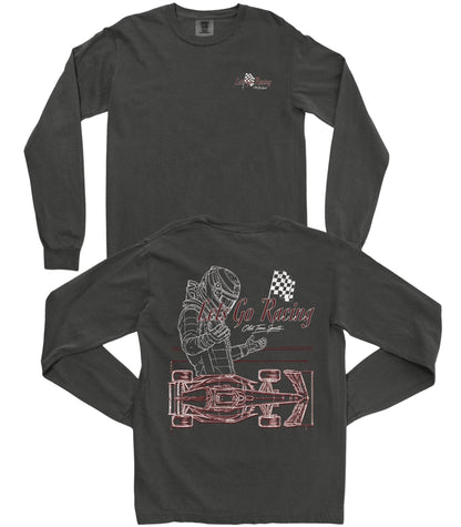 Let's Go Racing Long-Sleeve Tee - Old Time Sports
