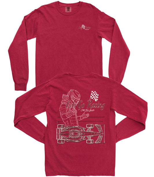 Let's Go Racing Long-Sleeve Tee - Old Time Sports