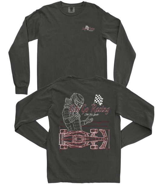 Let's Go Racing Long-Sleeve Tee - Old Time Sports