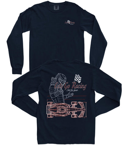 Let's Go Racing Long-Sleeve Tee - Old Time Sports