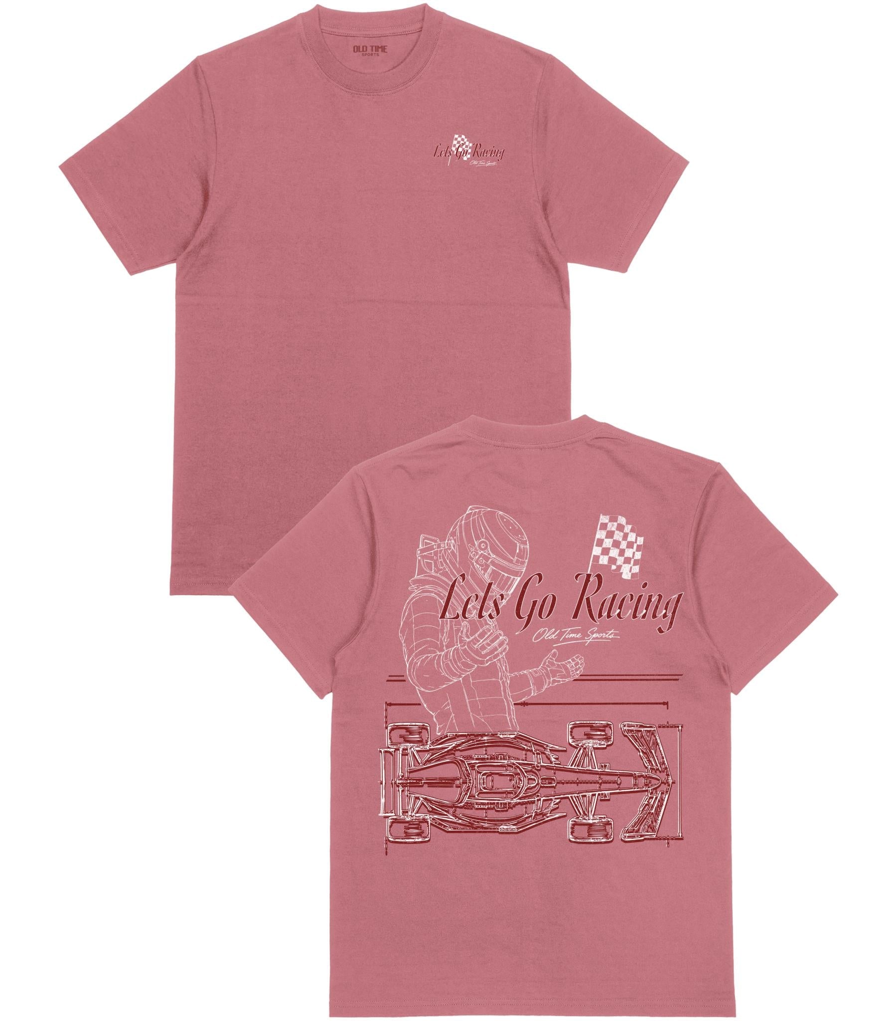 Lets Go Racing T-Shirt - Old Time Sports