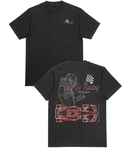 Lets Go Racing T-Shirt - Old Time Sports