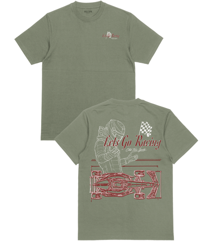 Lets Go Racing T-Shirt - Old Time Sports