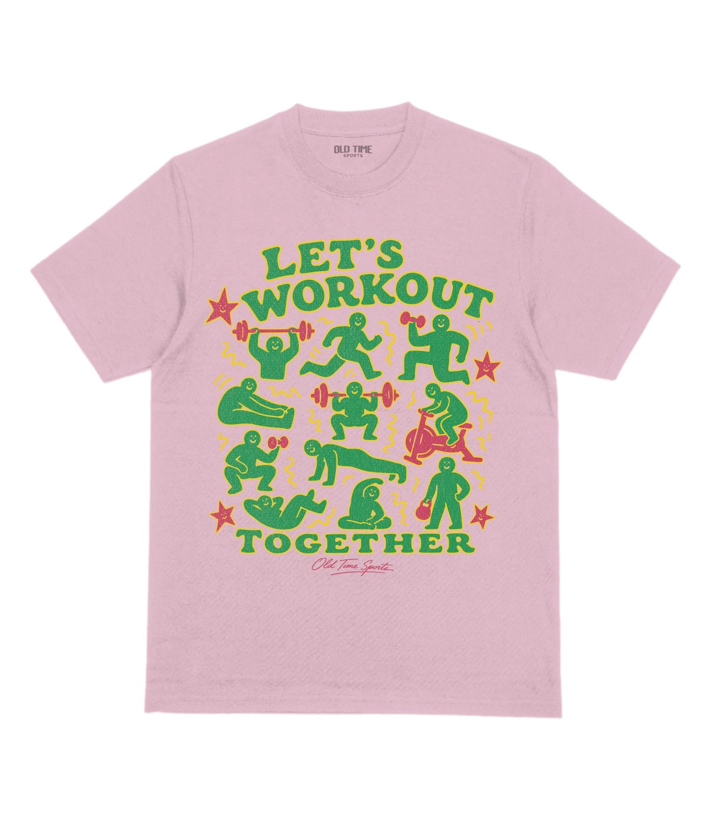 Let's Workout T-Shirt - Old Time Sports