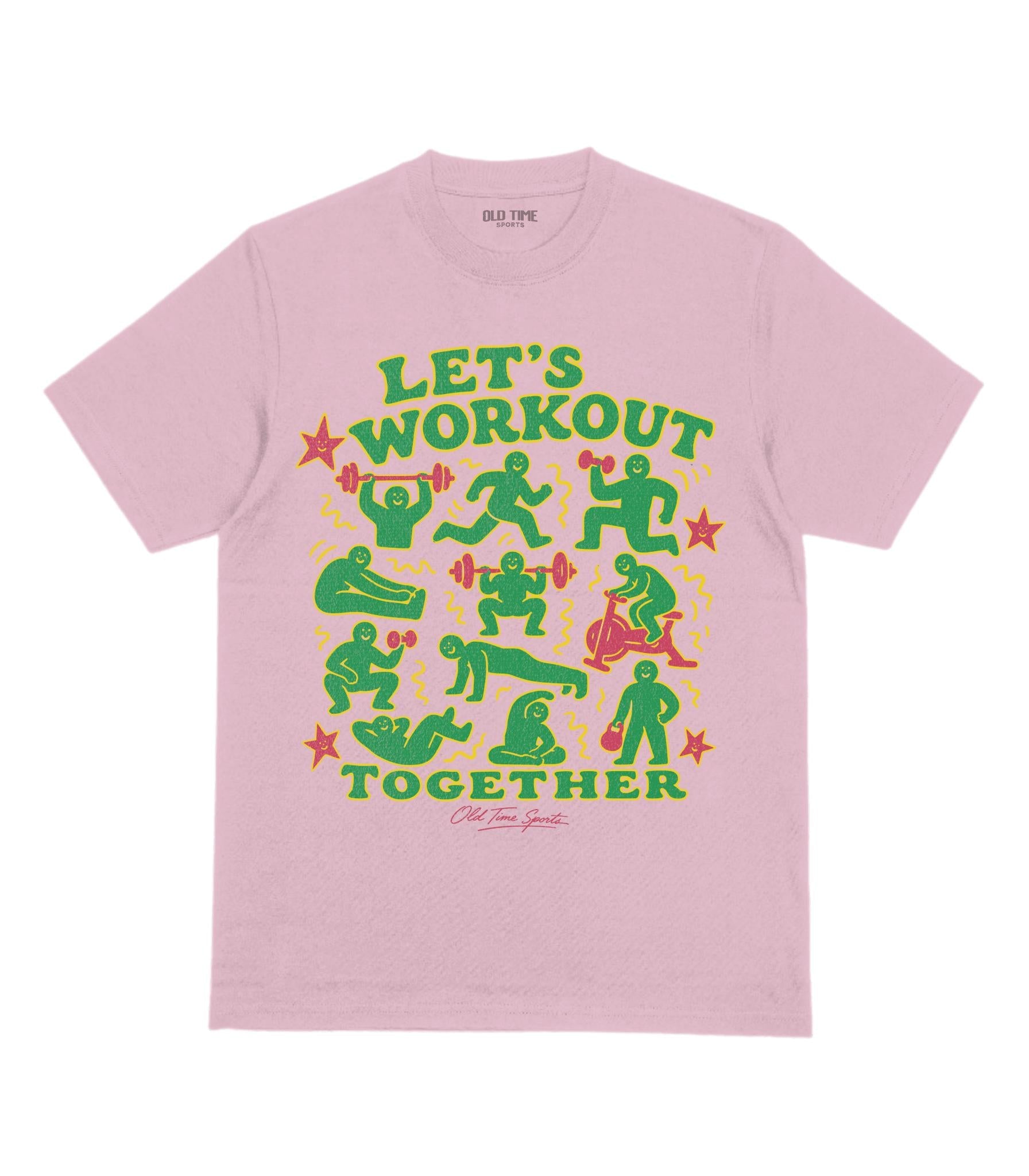 Let's Workout T-Shirt - Old Time Sports