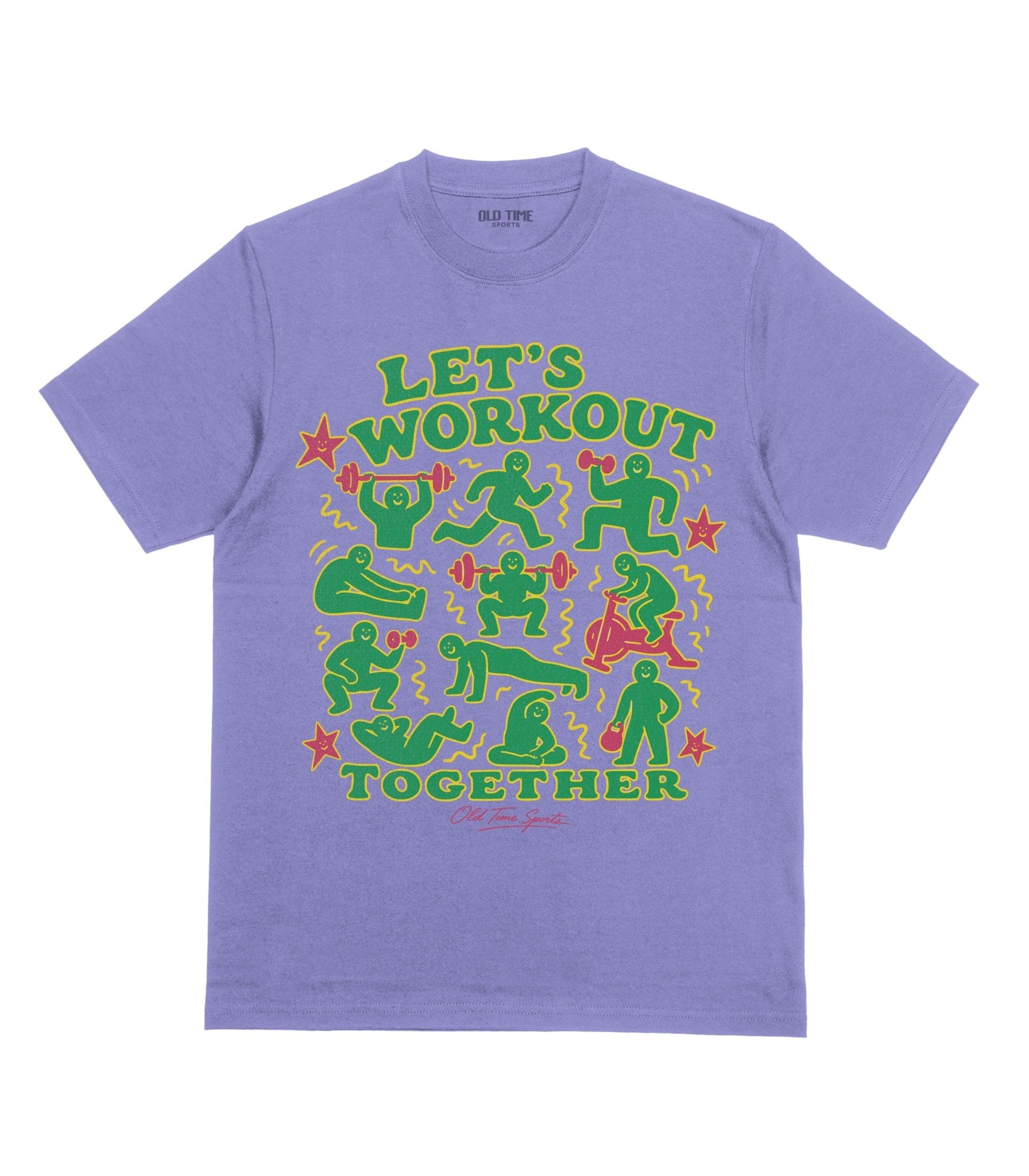 Let's Workout T-Shirt - Old Time Sports