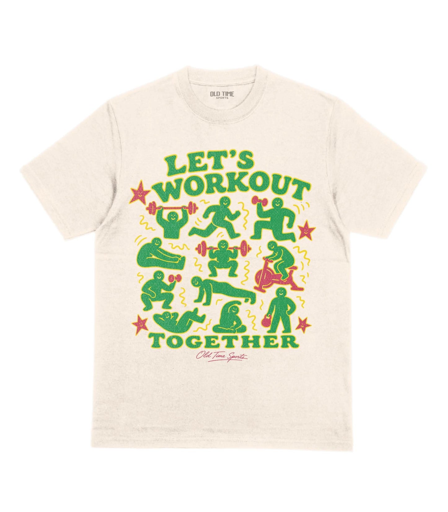 Let's Workout T-Shirt - Old Time Sports