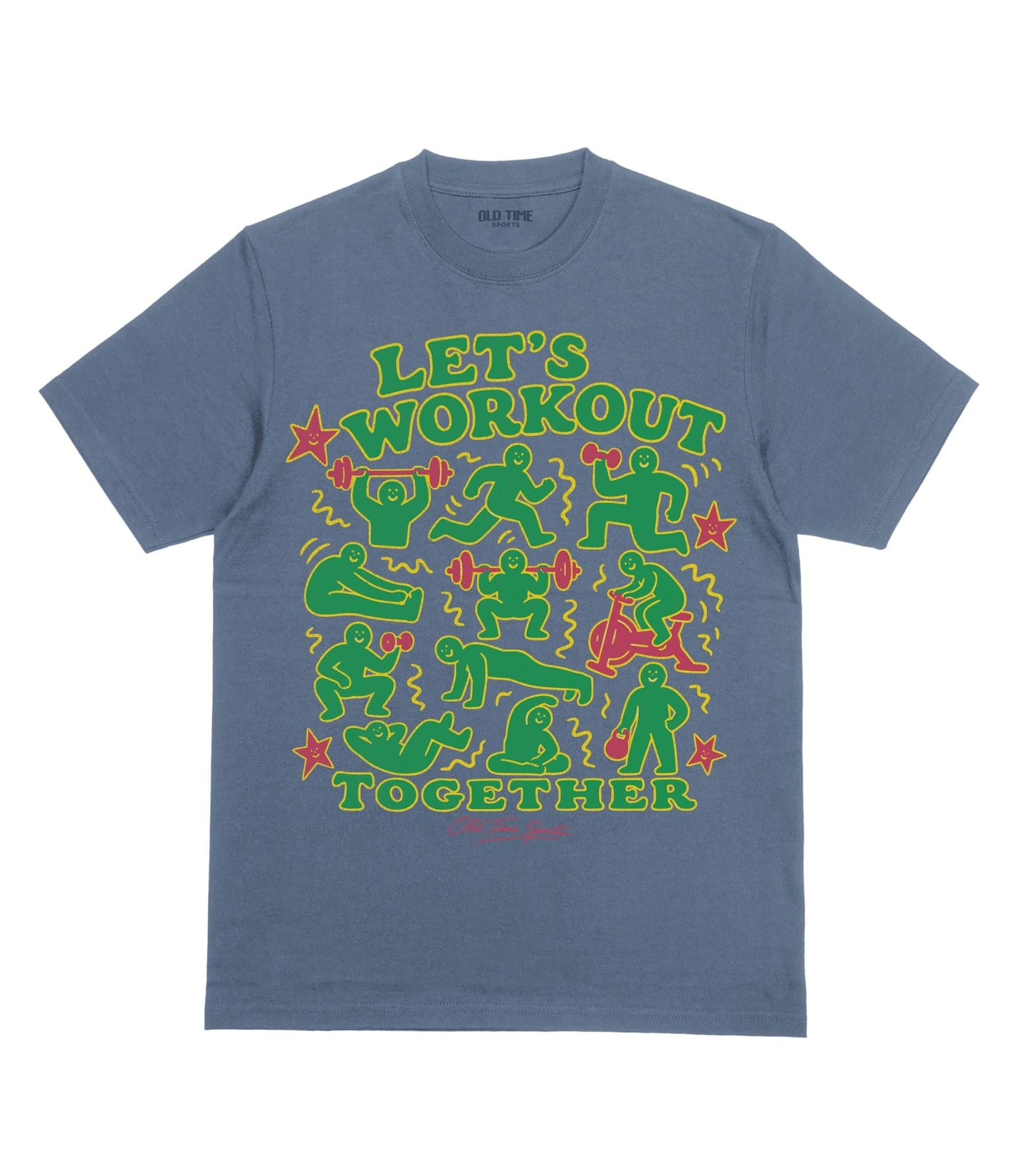 Let's Workout T-Shirt - Old Time Sports