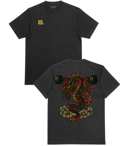Lifting Dragon T-Shirt - Old Time Sports
