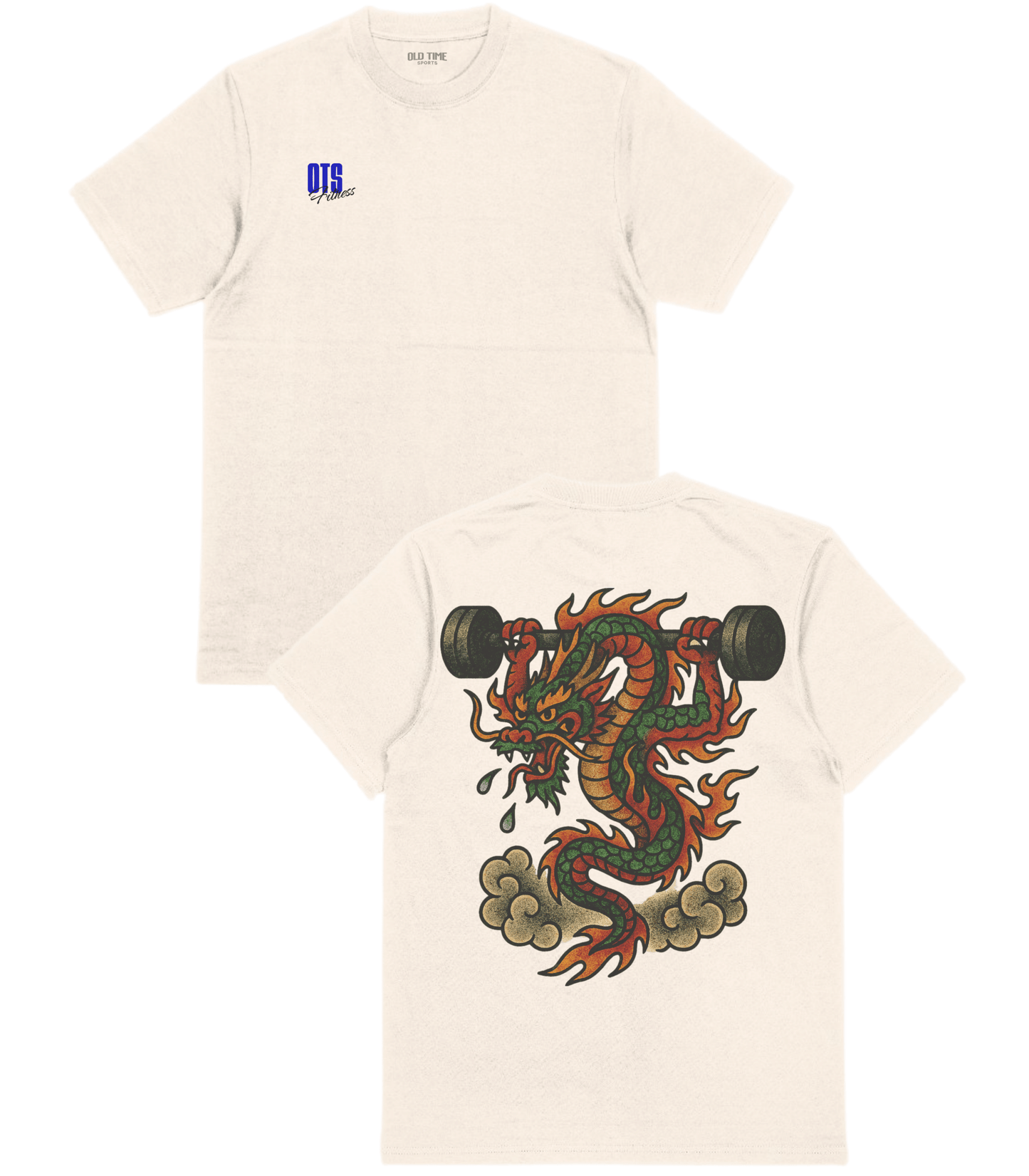 Lifting Dragon T-Shirt - Old Time Sports