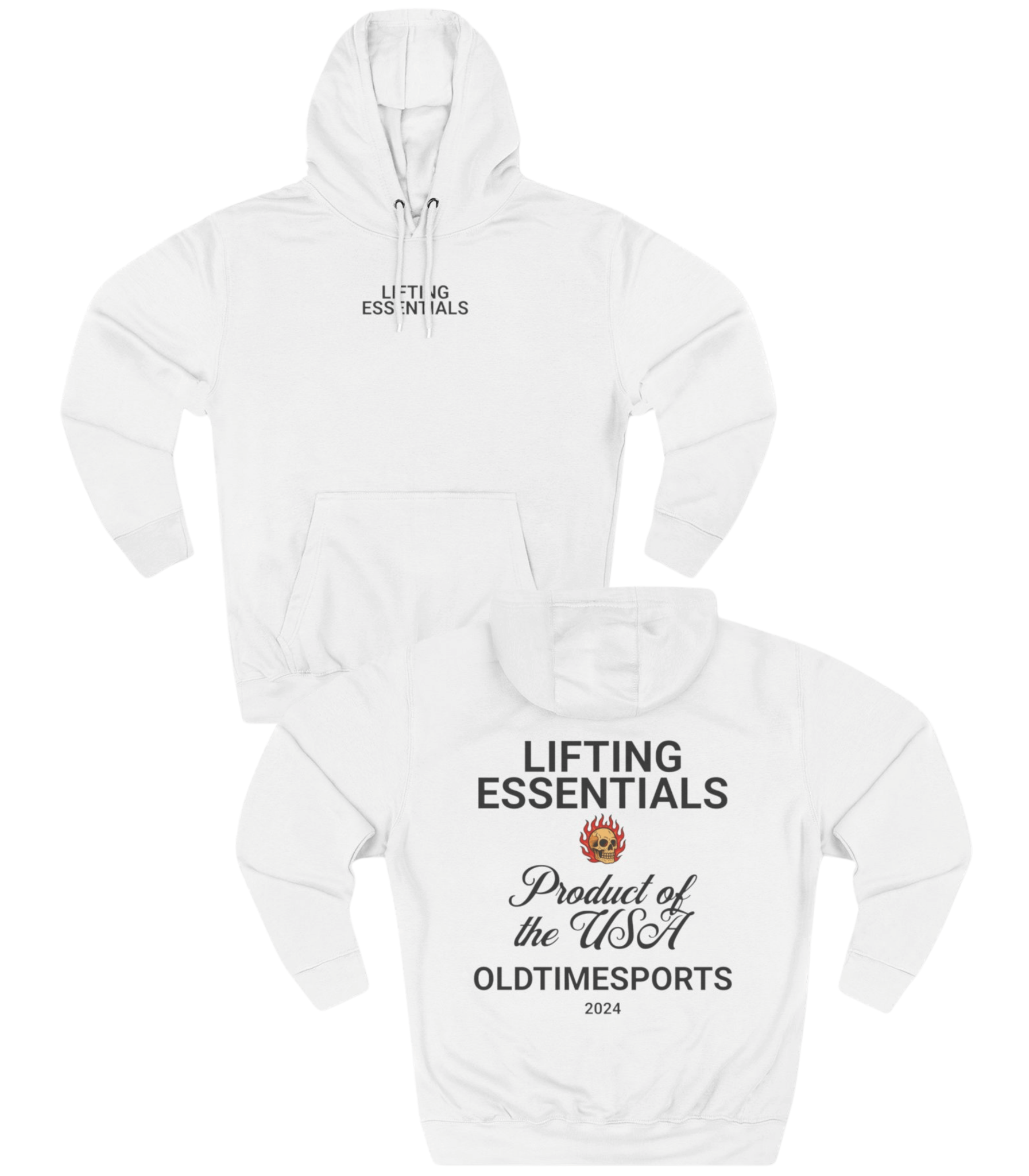 Lifting Essentials Hoodie - Old Time Sports