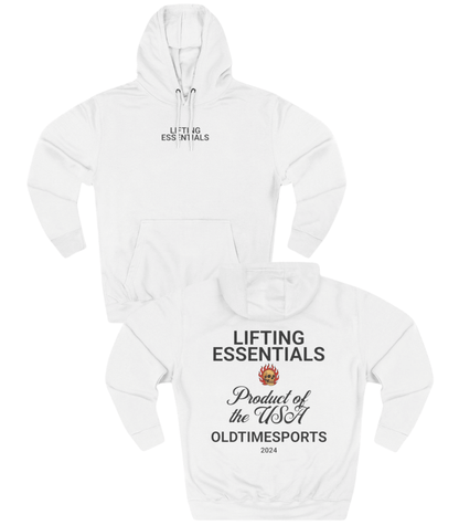 Lifting Essentials Hoodie - Old Time Sports