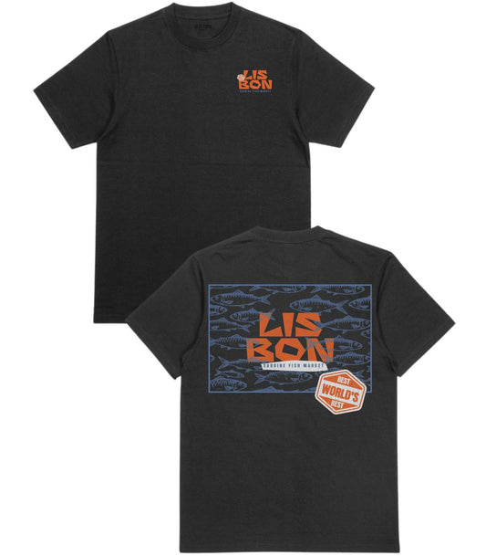 Lisbon Fish Market T-Shirt - Old Time Sports
