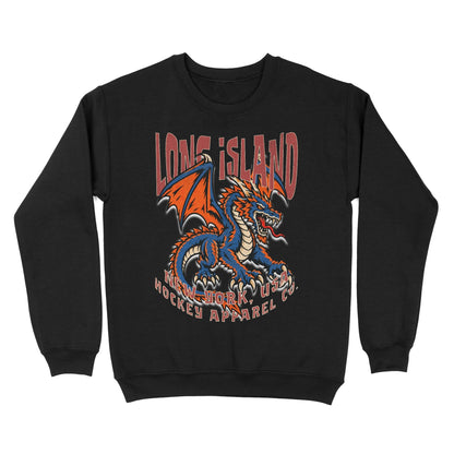 Long Island Hockey Appl. Crewneck - Old Time Sports