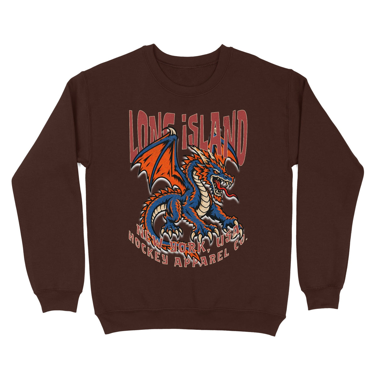 Long Island Hockey Appl. Crewneck - Old Time Sports