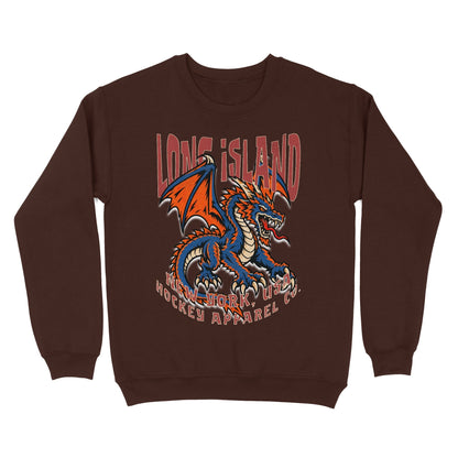 Long Island Hockey Appl. Crewneck - Old Time Sports