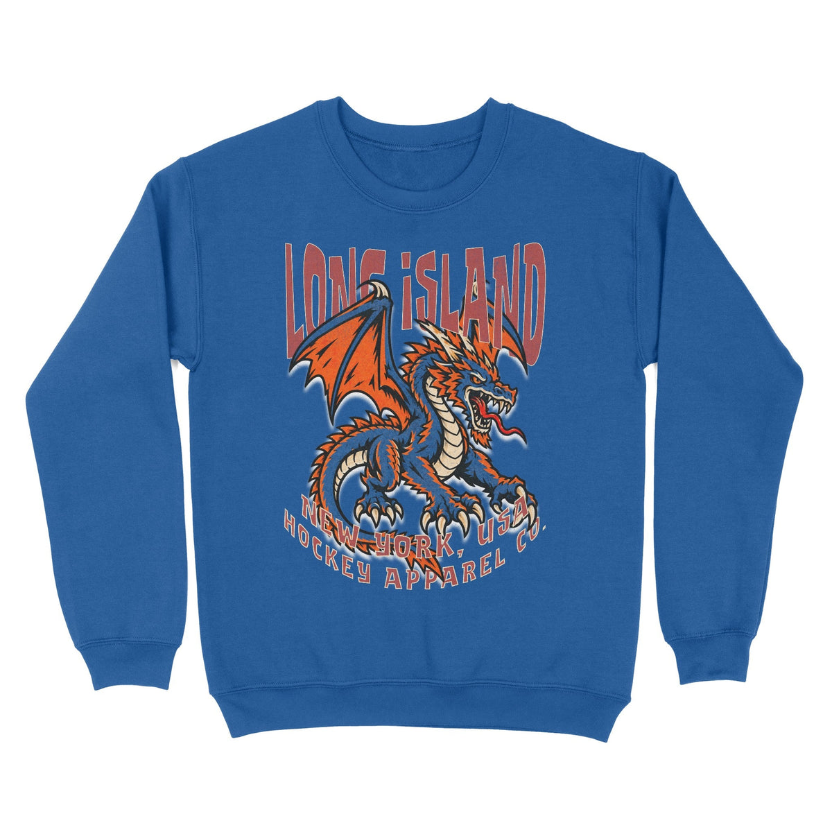 Long Island Hockey Appl. Crewneck - Old Time Sports