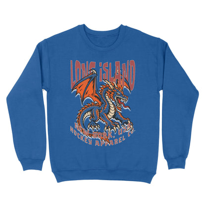 Long Island Hockey Appl. Crewneck - Old Time Sports