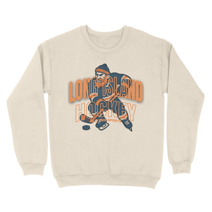 Long Island Hockey Basic Crewneck - Old Time Sports