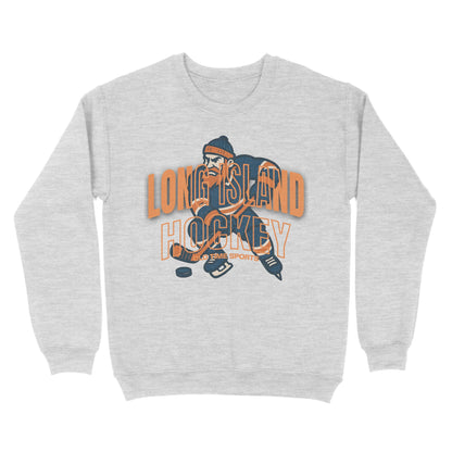 Long Island Hockey Basic Crewneck - Old Time Sports