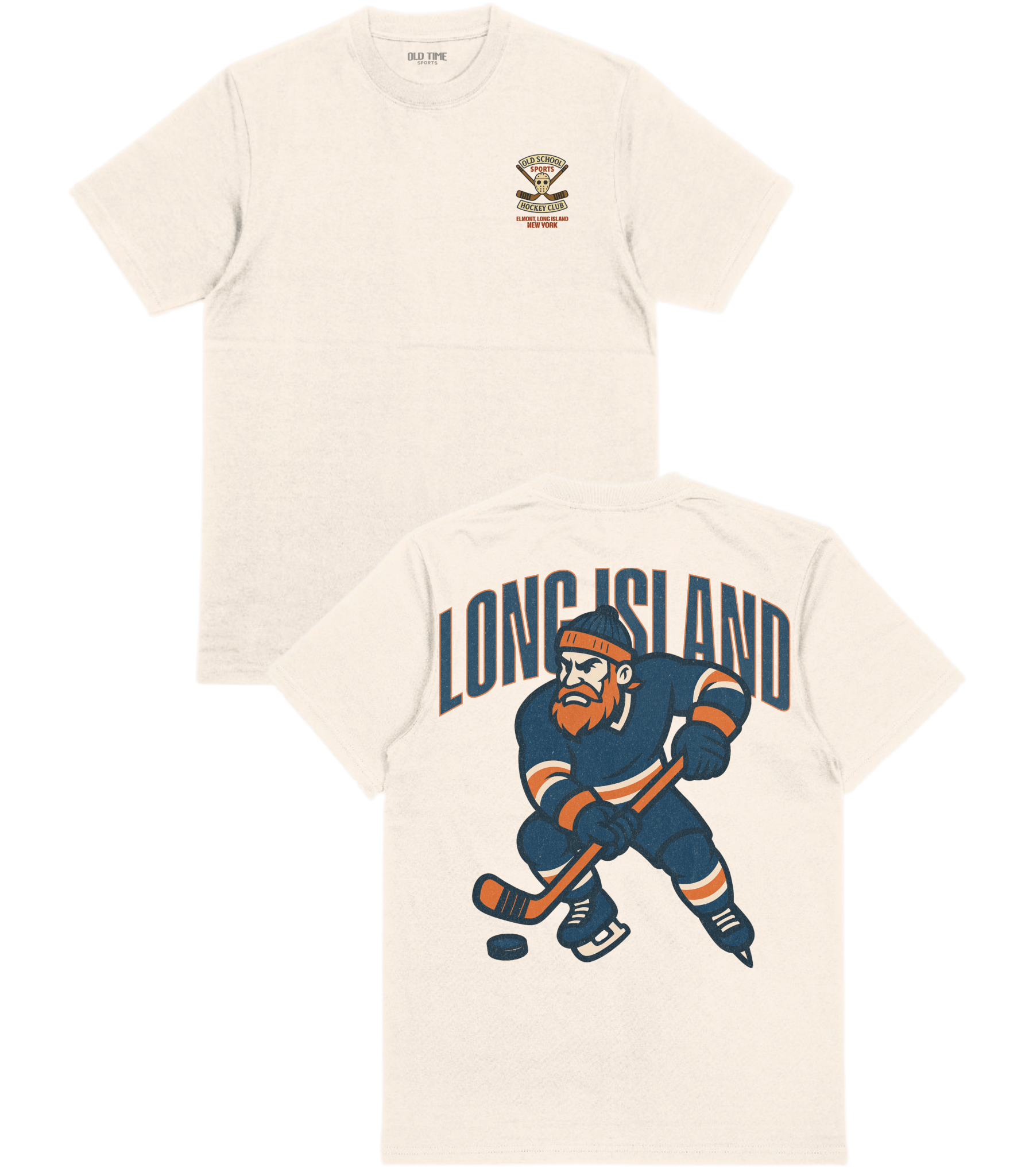 Long Island Hockey v1 T-Shirt - Old Time Sports