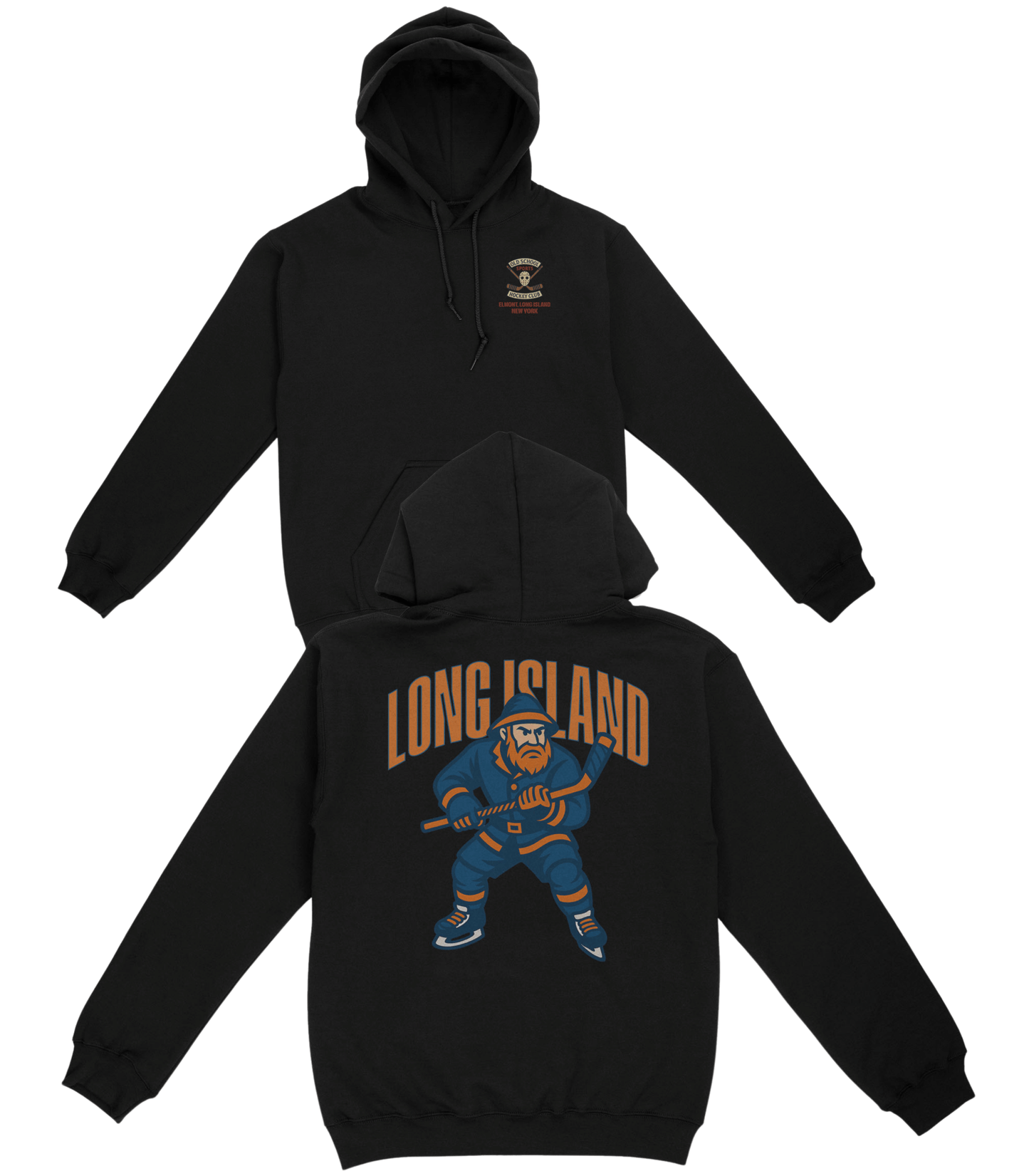Long Island Hockey v2 Basic Hoodie - Old Time Sports