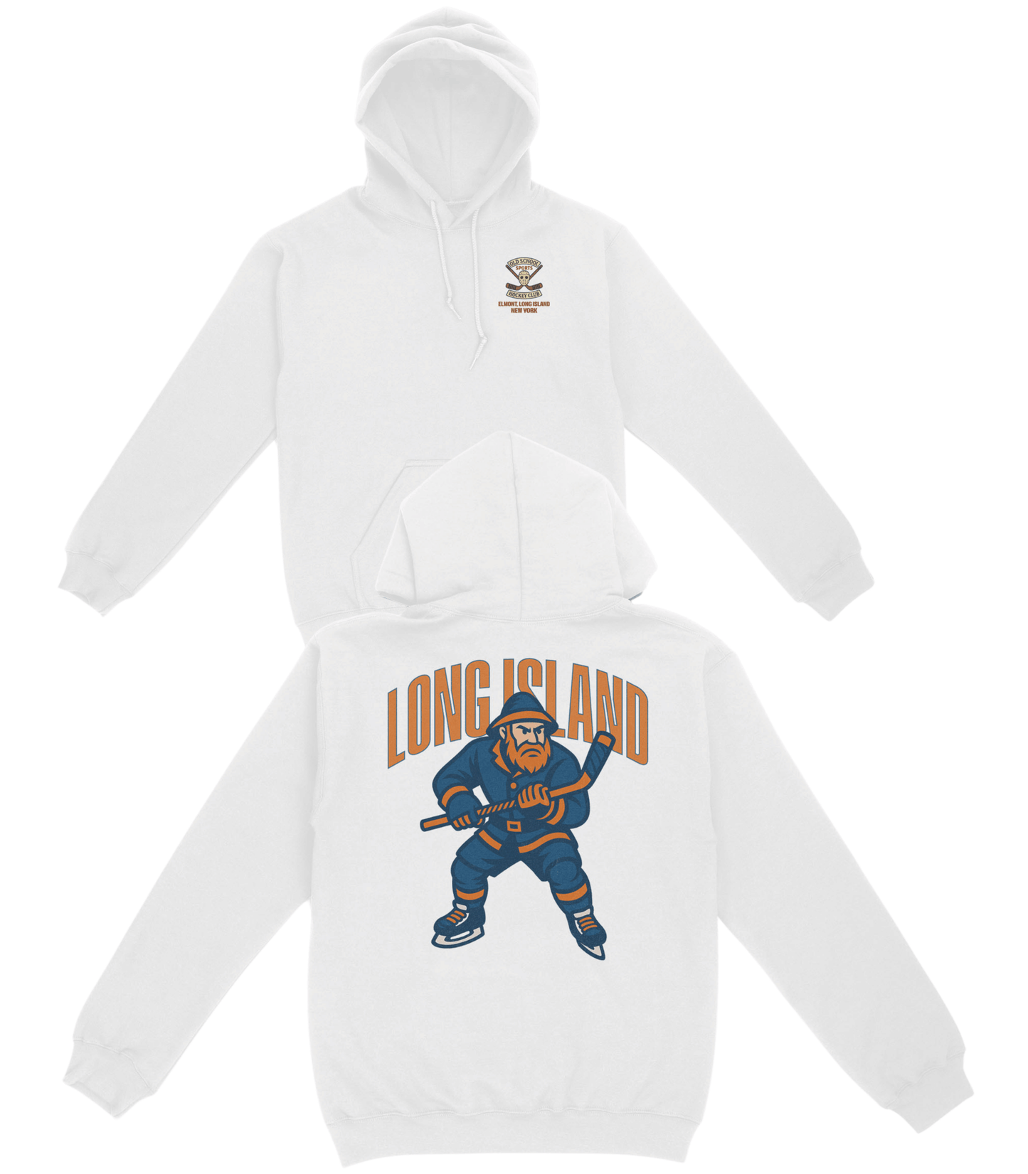 Long Island Hockey v2 Basic Hoodie - Old Time Sports
