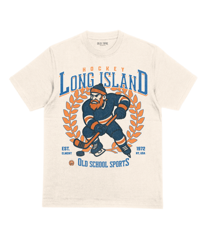 Long Island Hockey v3 T-Shirt - Old Time Sports