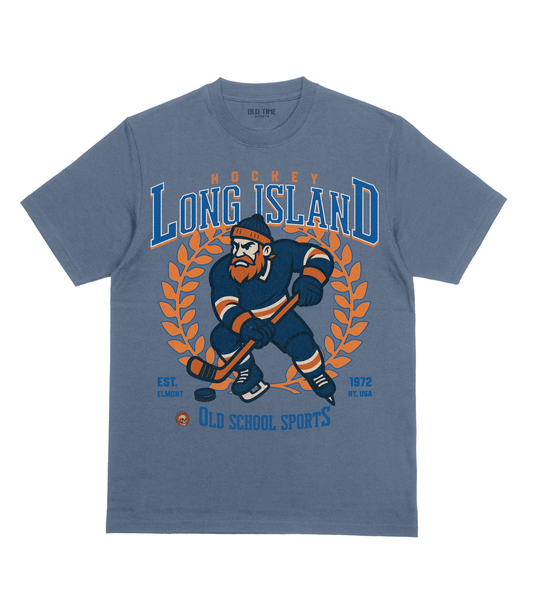 Long Island Hockey v3 T-Shirt - Old Time Sports
