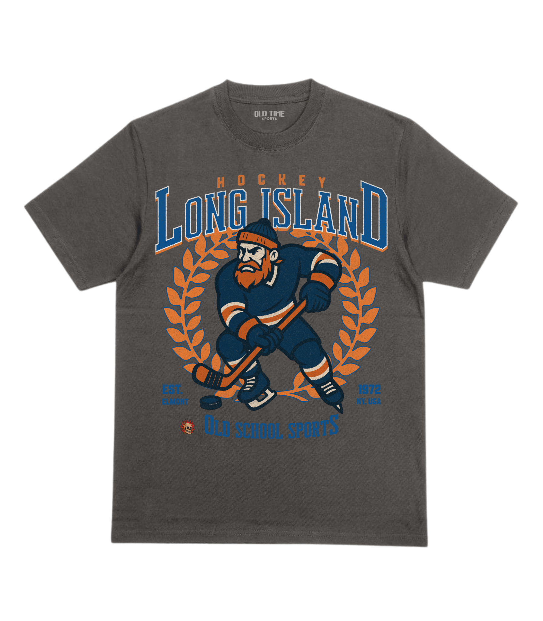 Long Island Hockey v3 T-Shirt - Old Time Sports