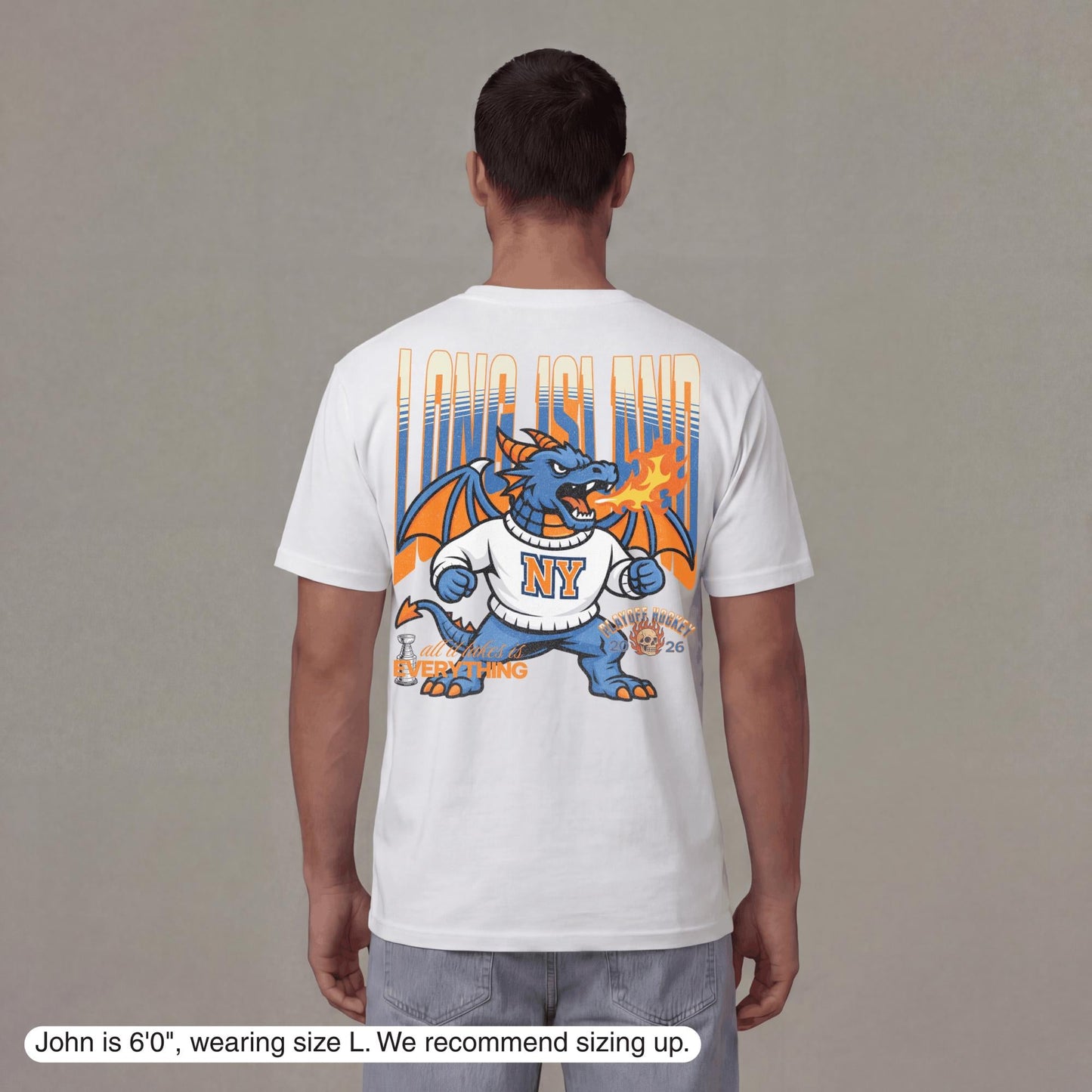 Long Island Playoff Hockey T-Shirt - Old Time Sports