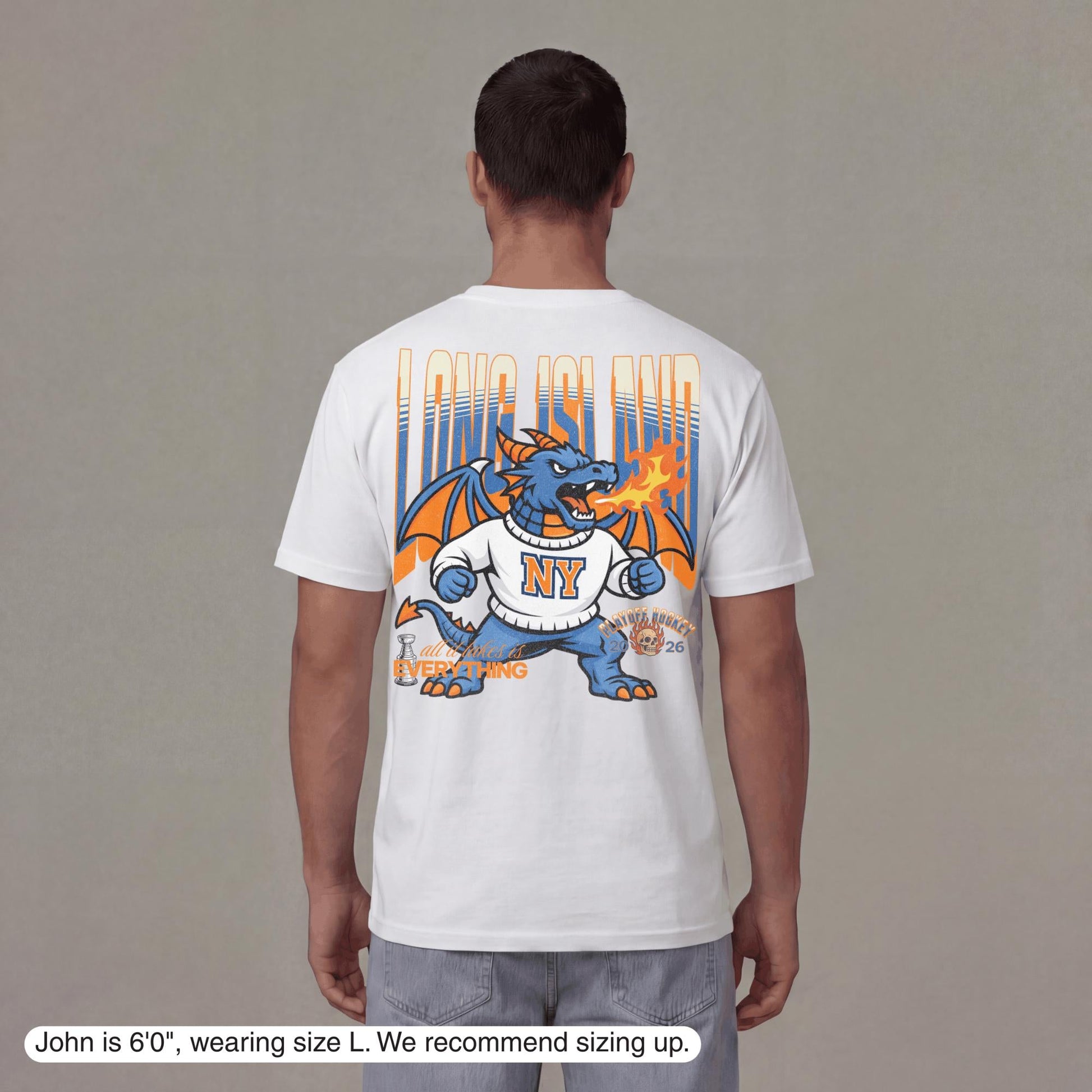 Long Island Playoff Hockey T-Shirt - Old Time Sports