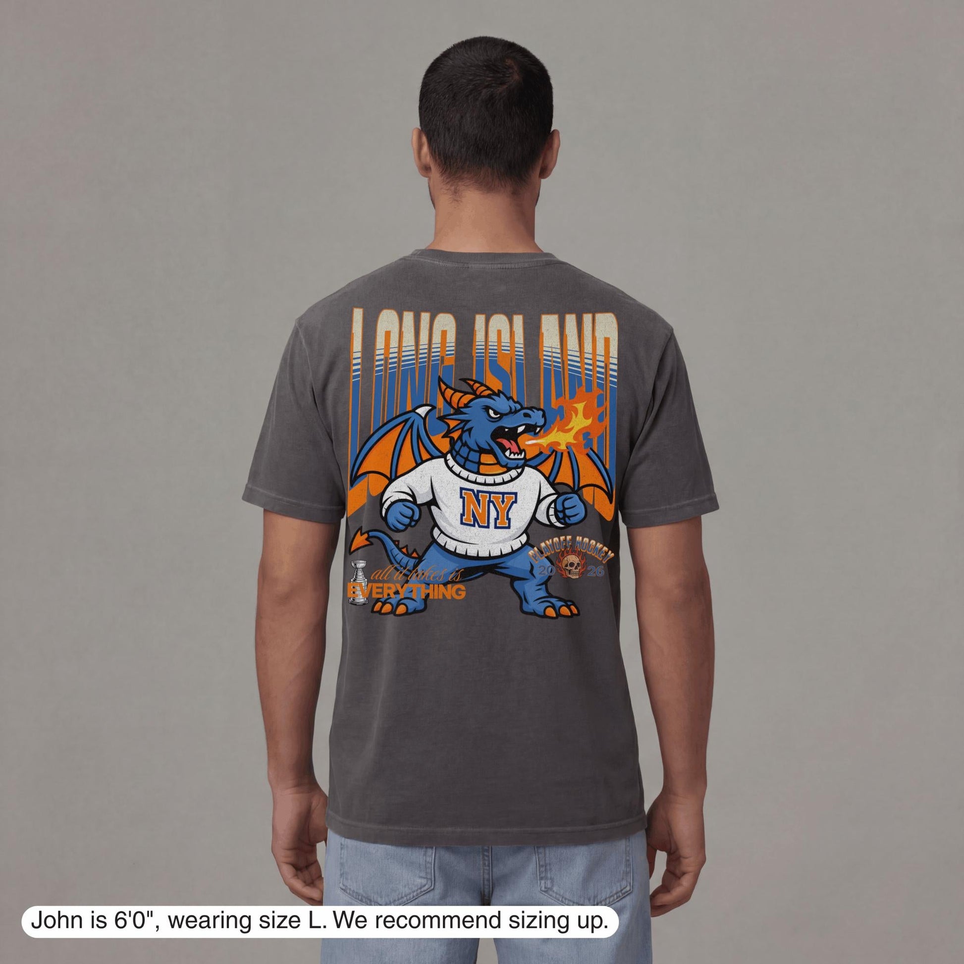 Long Island Playoff Hockey T-Shirt - Old Time Sports