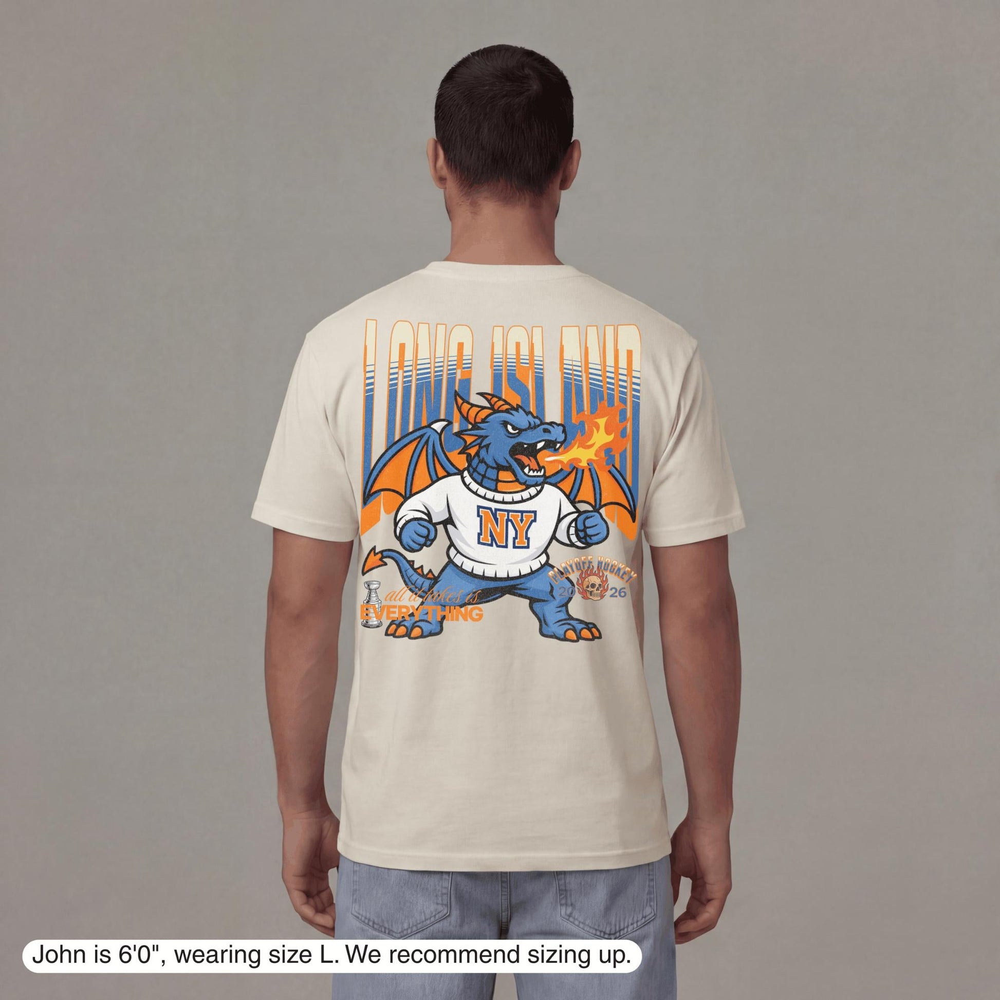 Long Island Playoff Hockey T-Shirt - Old Time Sports