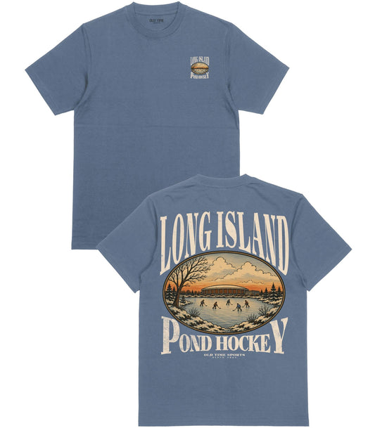 Long Island Pond Hockey T-Shirt - Old Time Sports
