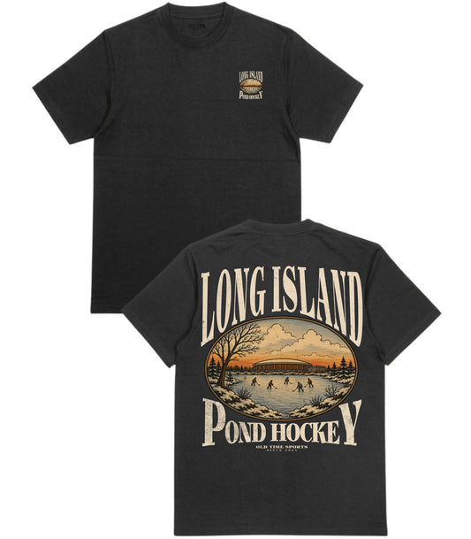 Long Island Pond Hockey T-Shirt - Old Time Sports