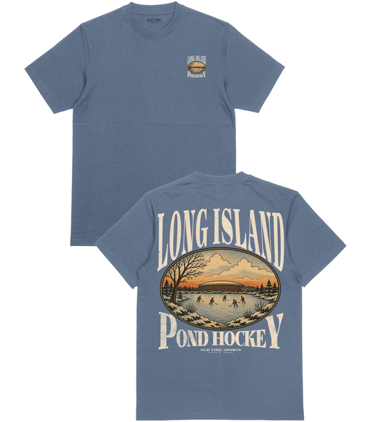 Long Island Pond Hockey T-Shirt - Old Time Sports