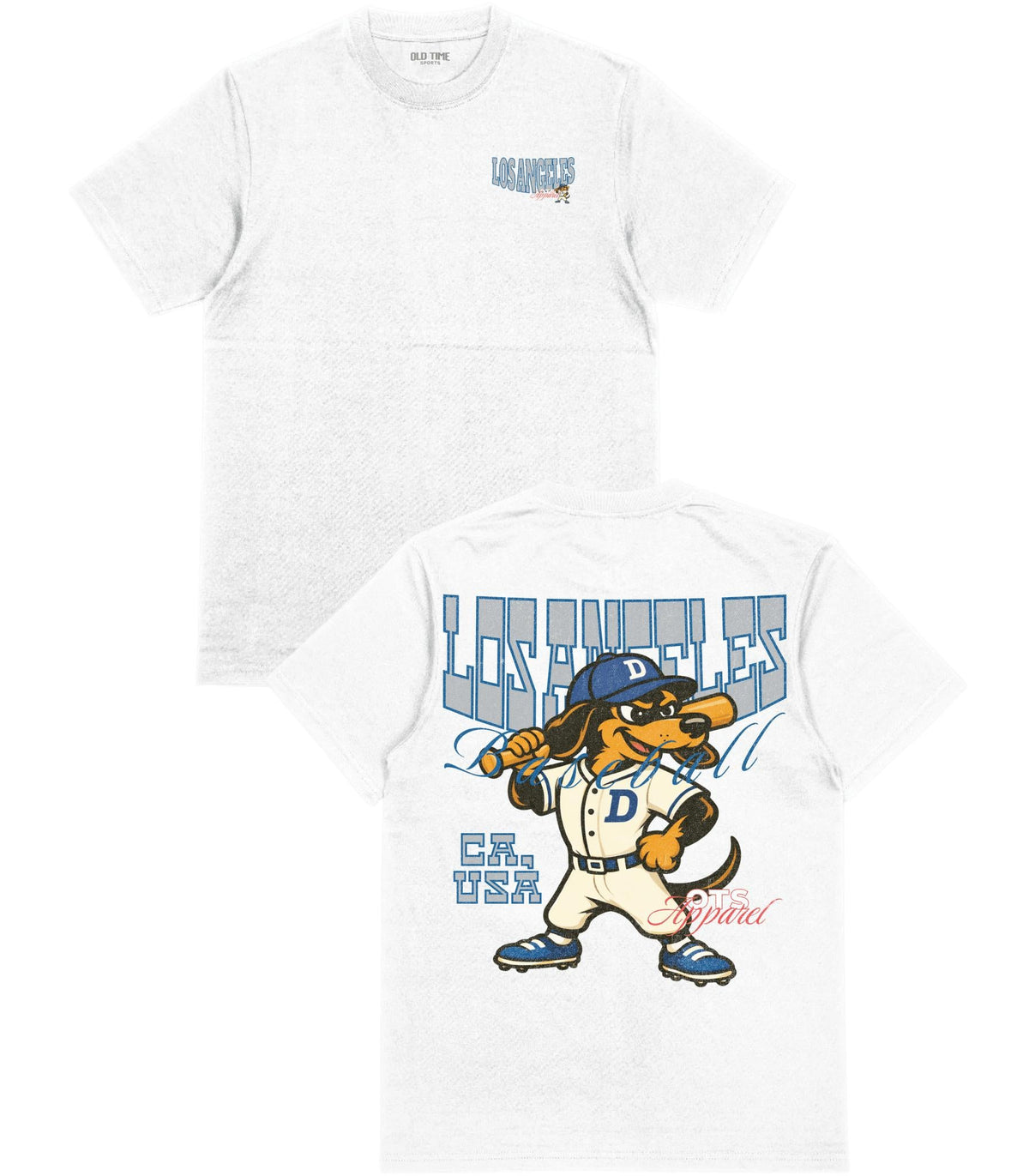 Los Angeles Baseball Appl. T-Shirt - Old Time Sports