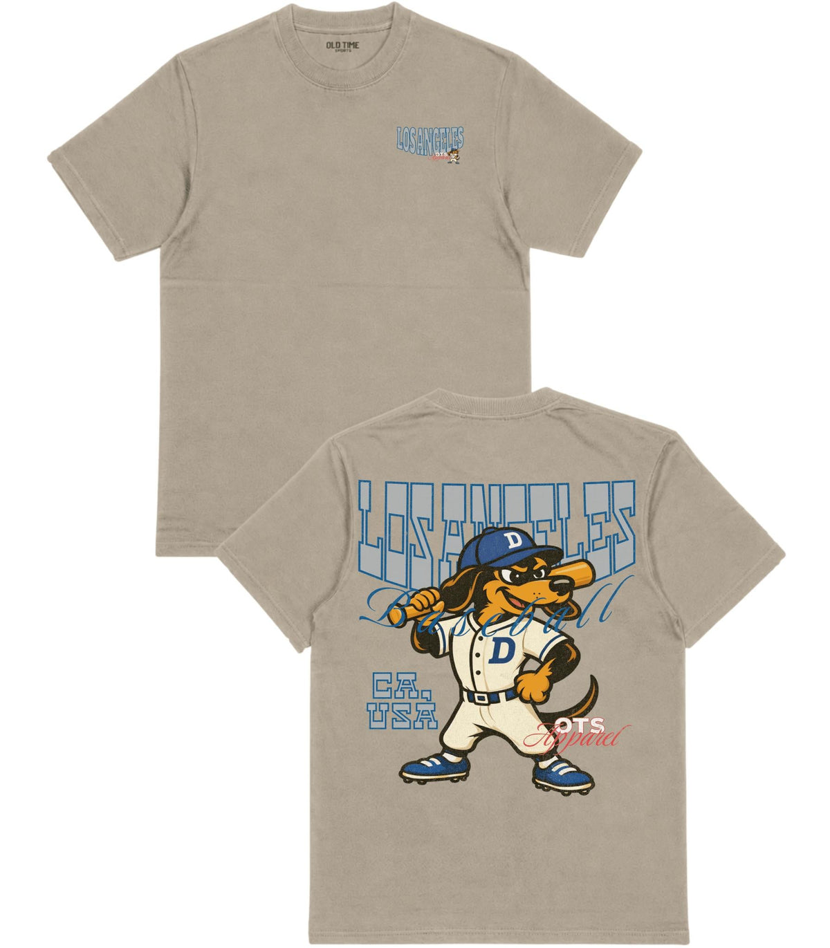 Los Angeles Baseball Appl. T-Shirt - Old Time Sports