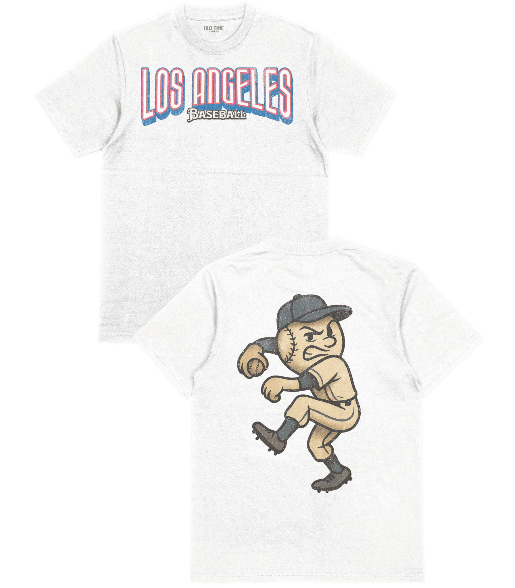 Los Angeles Baseball Team T-Shirt - Old Time Sports