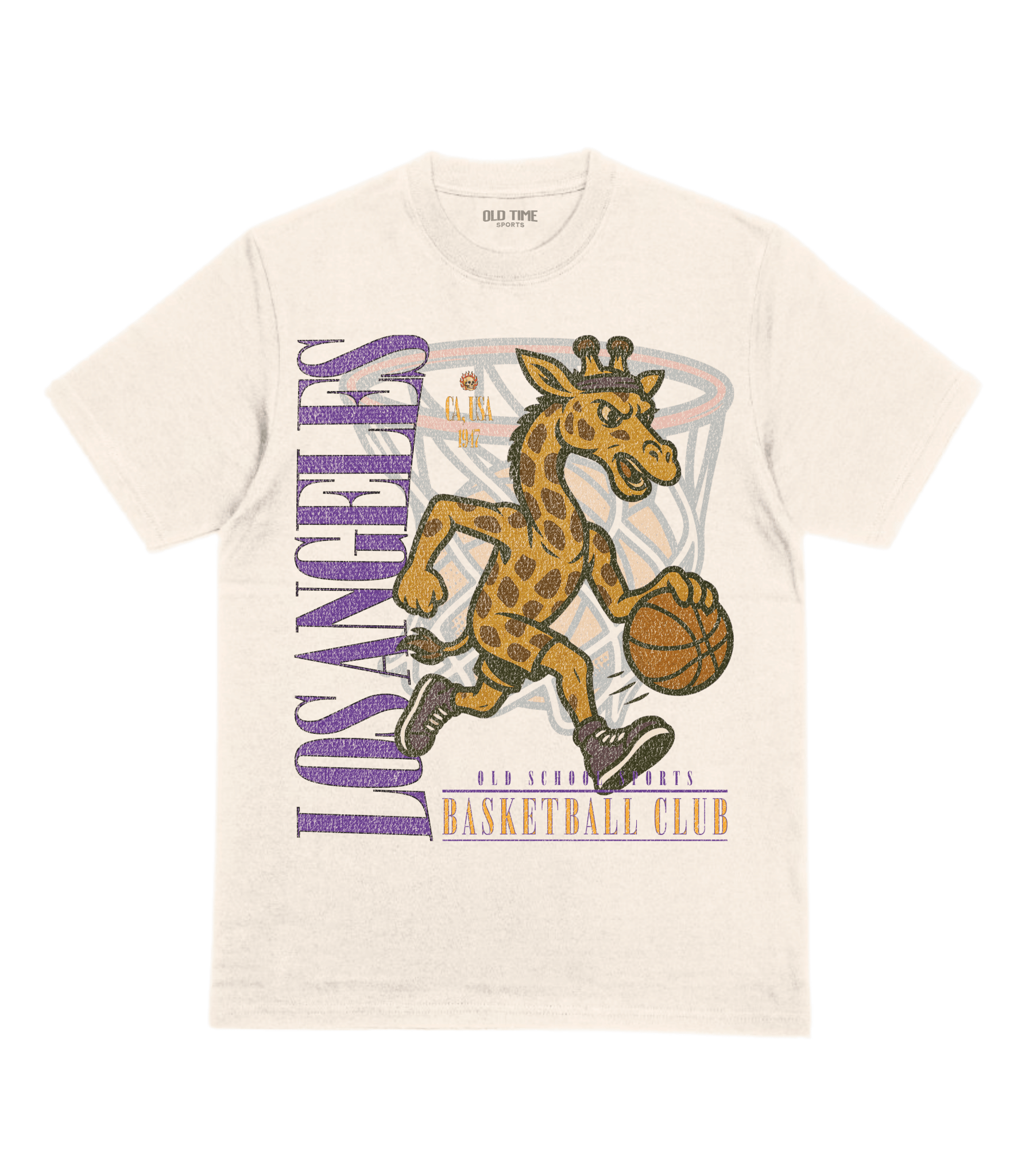 Los Angeles Basketball Club T-Shirt - Old Time Sports