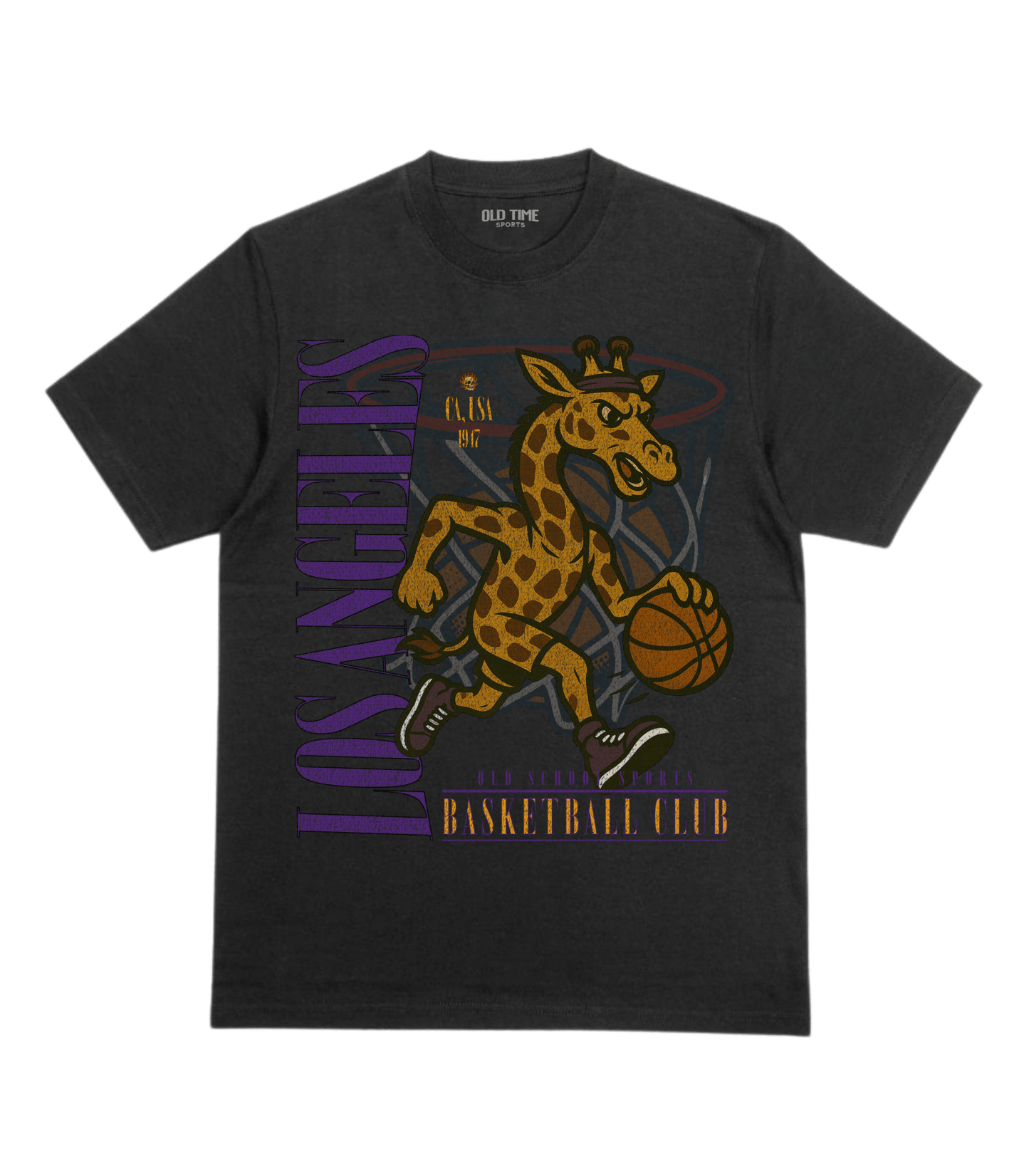 Los Angeles Basketball Club T-Shirt - Old Time Sports